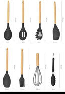 🥄✨ Conjunto Premium de Utensílios de Cozinha – 12 peças