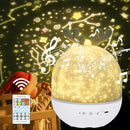 Led estrelado - Projetor de noite - Marketmall