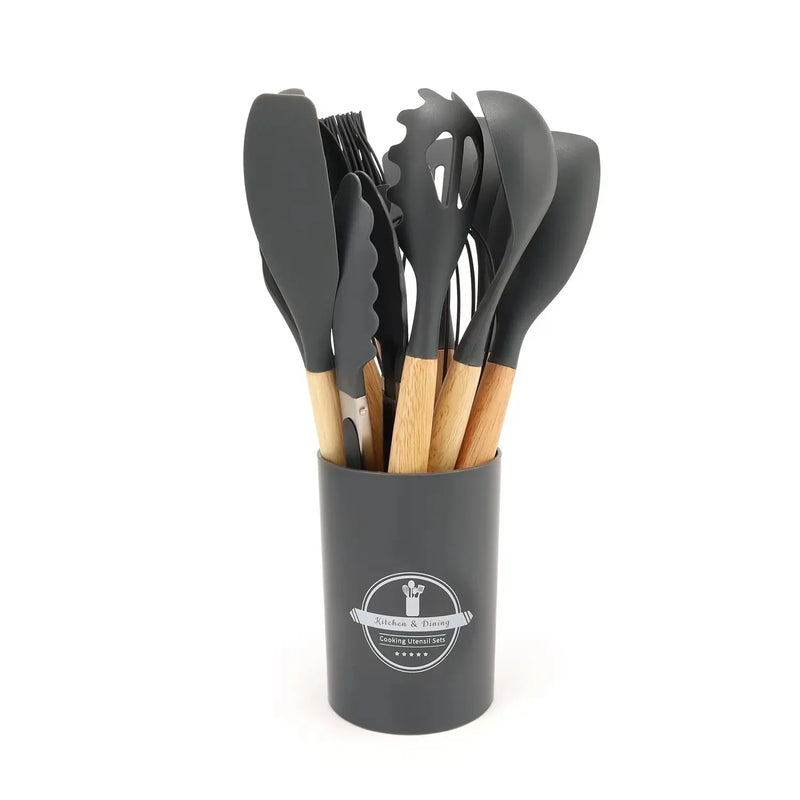 🥄✨ Conjunto Premium de Utensílios de Cozinha – 12 peças