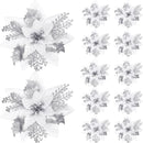 Enfeites de Natal Flores 5 Un.