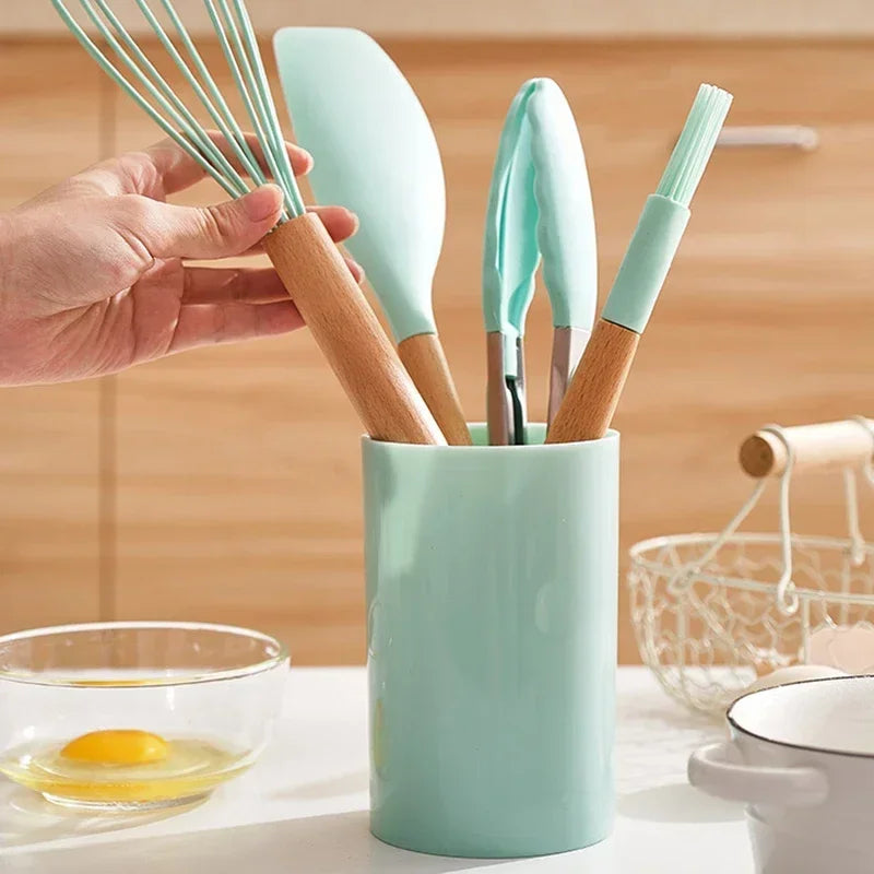 🥄✨ Conjunto Premium de Utensílios de Cozinha – 12 peças