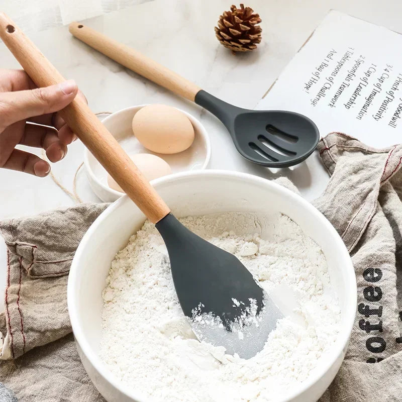 🥄✨ Conjunto Premium de Utensílios de Cozinha – 12 peças