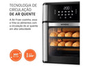 Fritadeira Elétrica sem Óleo/Air Fryer Mondial Forno Oven AFON-12L-BI Preta 12L - 110V