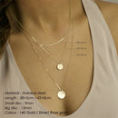 Colar Jip com corrente dupla